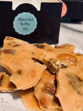 Mixed Nut Brittle 1/4lb