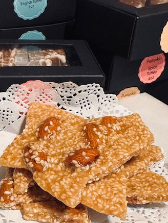 Sesame Almond Brittle 1/4lb
